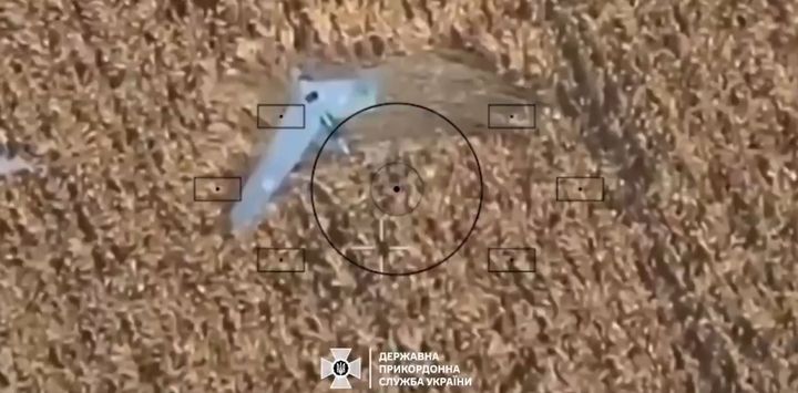 Στιγμιότυπο από βίντεο με σύγκρουση μεταξύ drones
