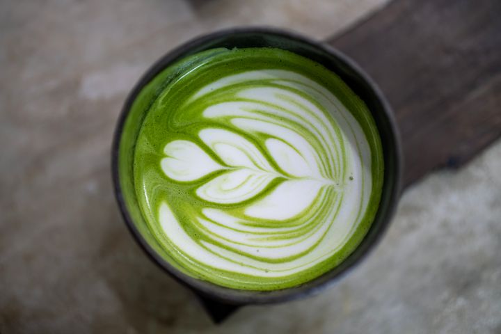 Look for matcha with a vibrant green color, labeled as ceremonial grade and made from 100% pure powdered green tea leaves.