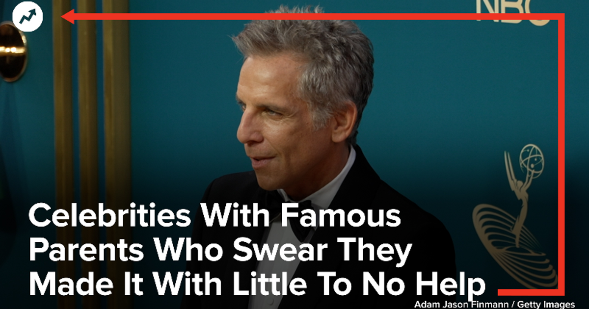 Celebrities With Famous Parents Who Swear They Made It With Little To