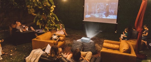 Reviewers are obsessed with this portable movie projector, which has over 10,000 5-star ratings on Amazon.