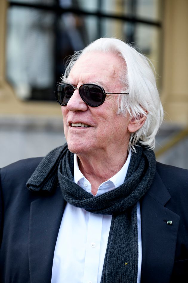 Donald Sutherland pictured in 2019