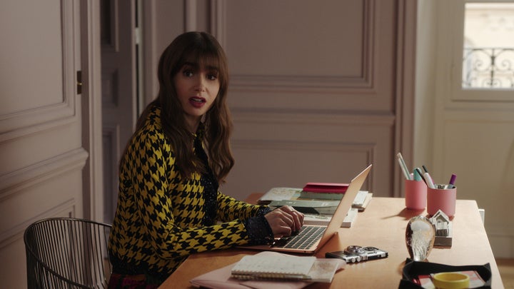 Lily Collins in Emily In Paris