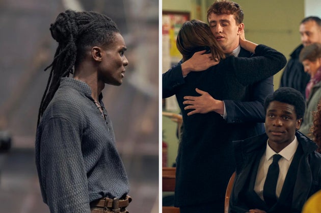 Clinton Liberty in House Of The Dragon (left) and Normal People (right)