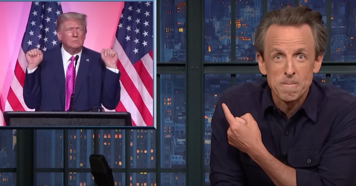 Stunned Seth Meyers Responds To Fox News' Latest Biden-Trump Poll With: 'How?'