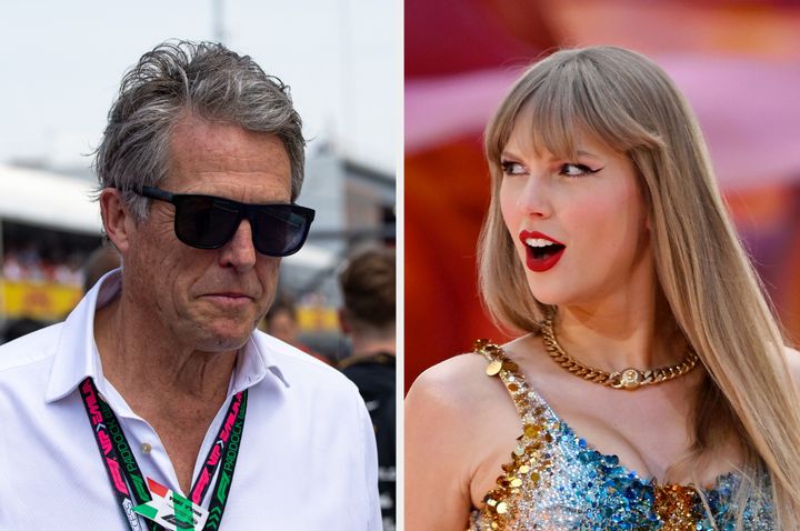 Hugh Grant and Taylor Swift