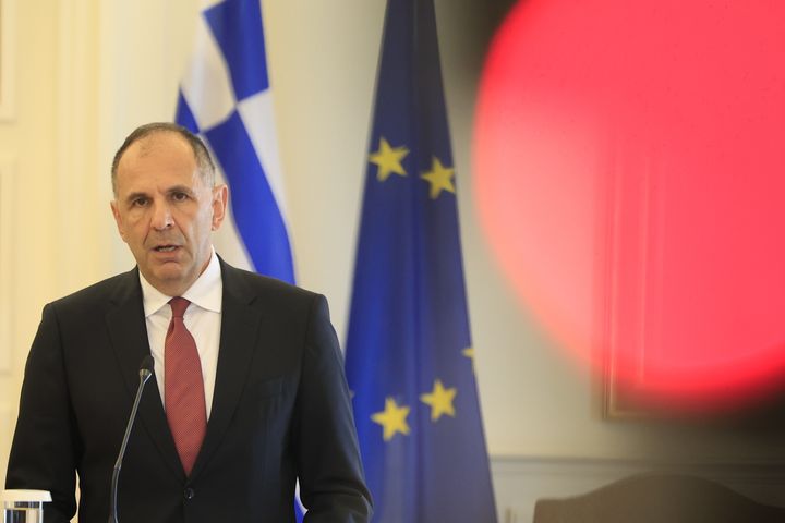 Ο Έλληνας υπουργός Εξωτερικών Γιώργος Γεραπετρίτης