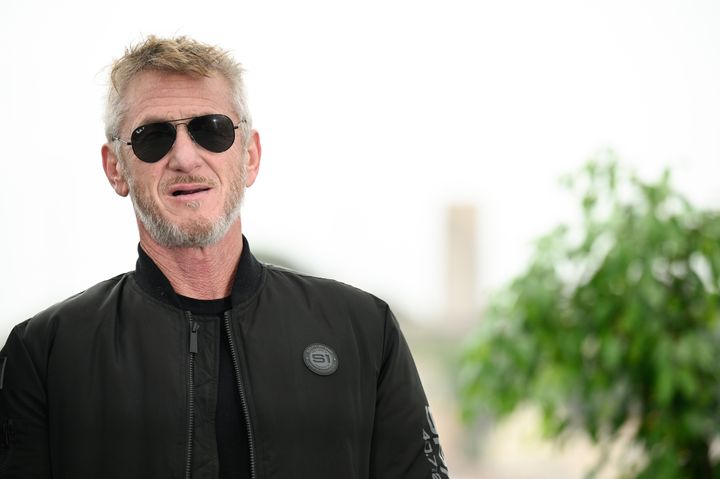 Sean Penn attends a photocall for the "Black Flies" at the 2023 Cannes Film Festival. He opened up about his friendship with Hunter Biden in a new profile for The New York Times.