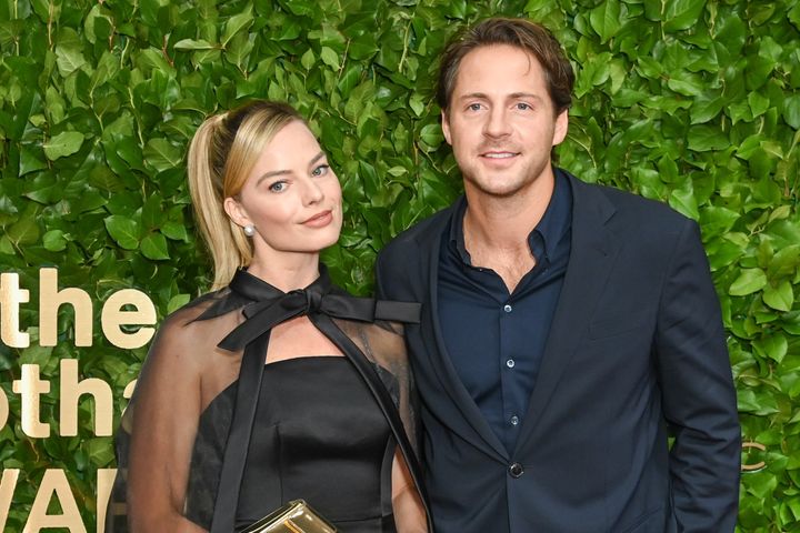 Margot Robbie and Tom Ackerley pictured together in November 2023