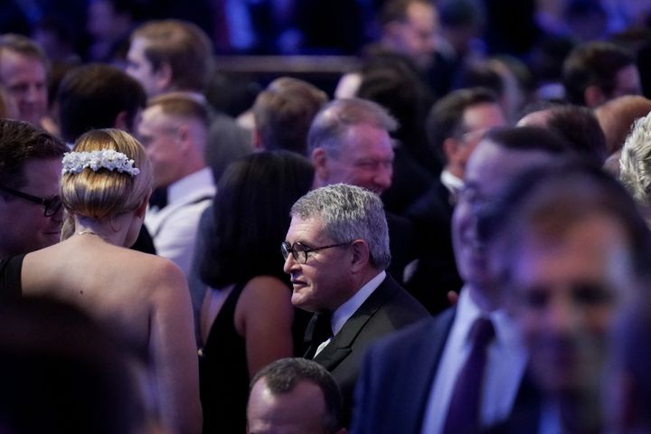 Right-wing activist Leonard Leo attends the 2023 Antonin Scalia Memorial Dinner that is part of the Federalist Society's 2023 National Lawyers Convention at the Washington Hilton Hotel on Nov. 9, 2023, in Washington.