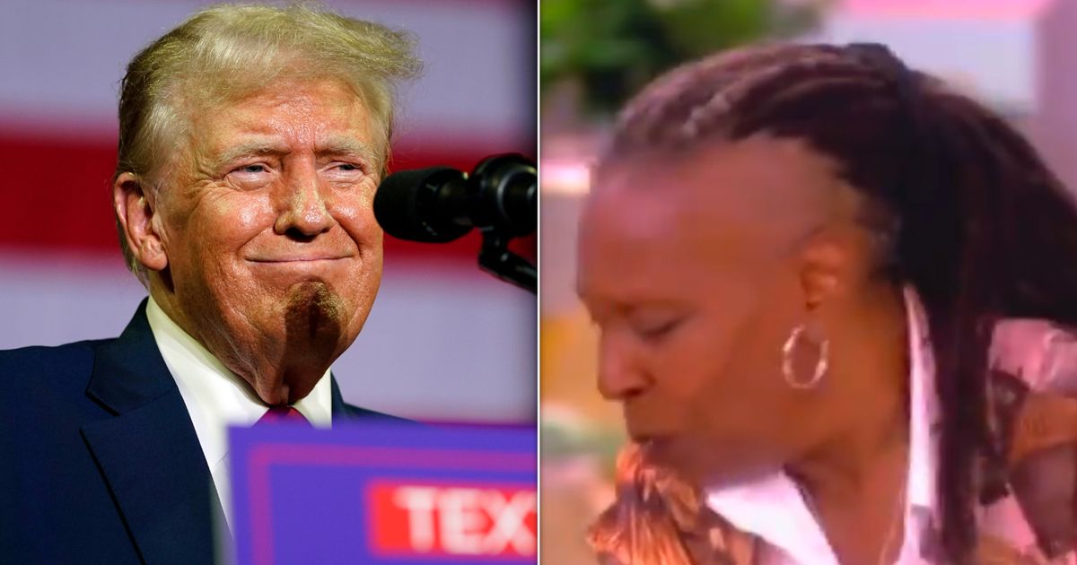 Watch How Whoopi Goldberg Reacts After Saying Trump’s Name