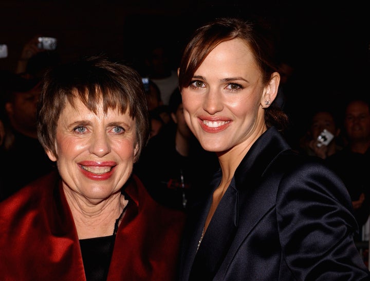 Garner and her mom, Pat, at the premiere of “Elektra” in 2004.