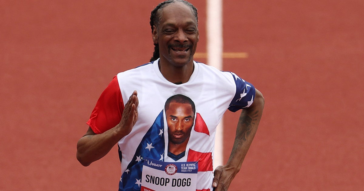 Snoop Dogg Puts His Best Foot Forward At U.S. Olympic Trials