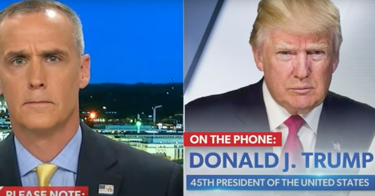 Newsmax Slaps Very Awkward Note On Screen During Donald Trump Interview