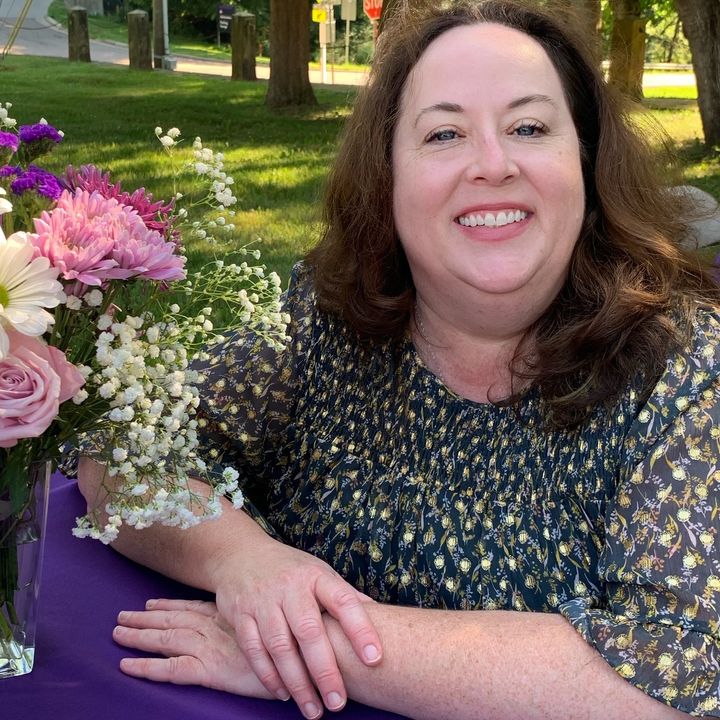 The author is seen last summer during her time at The Kenyon Review's summer writing workshop.