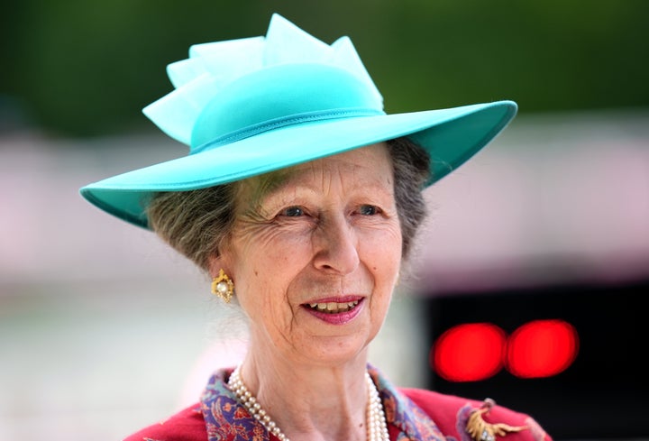 The Princess Royal on day one of Royal Ascot at Ascot Racecourse, Berkshire, on June 18.