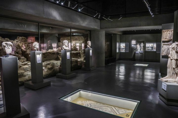 Μουσείο της Ανασκαφής. Το Μουσείο κάτω από το Μουσείο Ακρόπολης