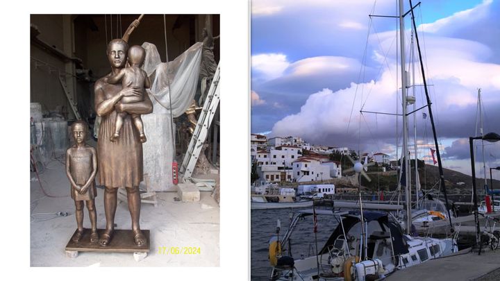 ΄Το έργο του Βασίλη Παπασάικα «Η Γυναίκα του Ναυτικού» αποκαλύπτεται το Σάββατο 29 Ιουνίου στην Ανδρο
