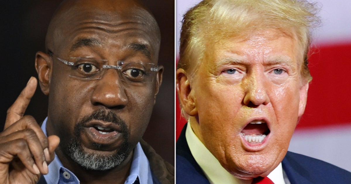 Raphael Warnock Sums Up 'Stark Choice' Between Trump-Biden With Withering 'Plague' Line