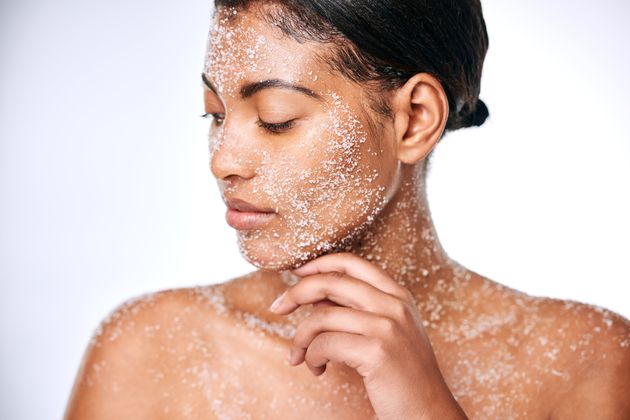Rough physical exfoliation can cause a host of problems, like irritation and redness.
