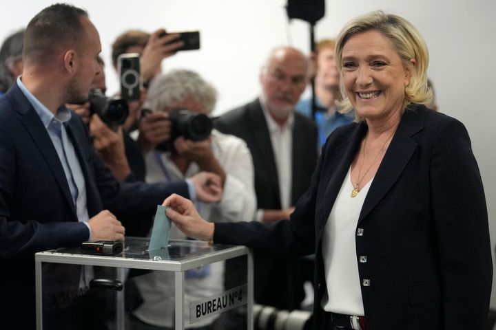 French Voters Propel Far-Right National Rally To Strong Lead In First ...