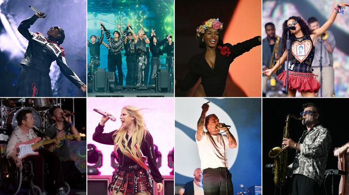 A selection of this year's stand-out Glastonbury performers