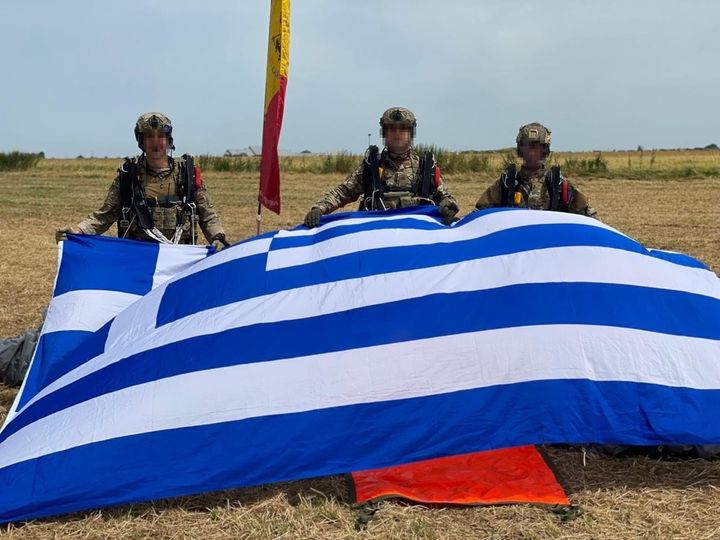 Προσωπικό των ελληνικών Ενόπλων Δυνάμεων στους εορτασμούς