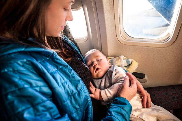 Many parents prefer the window when traveling with a baby, but there's a case to be made for the aisle as well. 