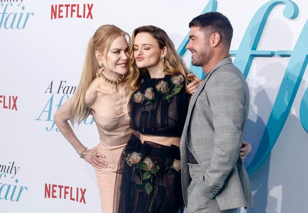 Nicole Kidman, Joey King and Zac Efron at the premiere of A Family Affair