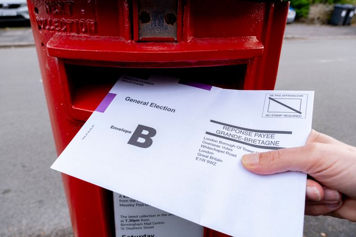 Completed postal votes must reach councils by 10pm on polling day (Thursday).