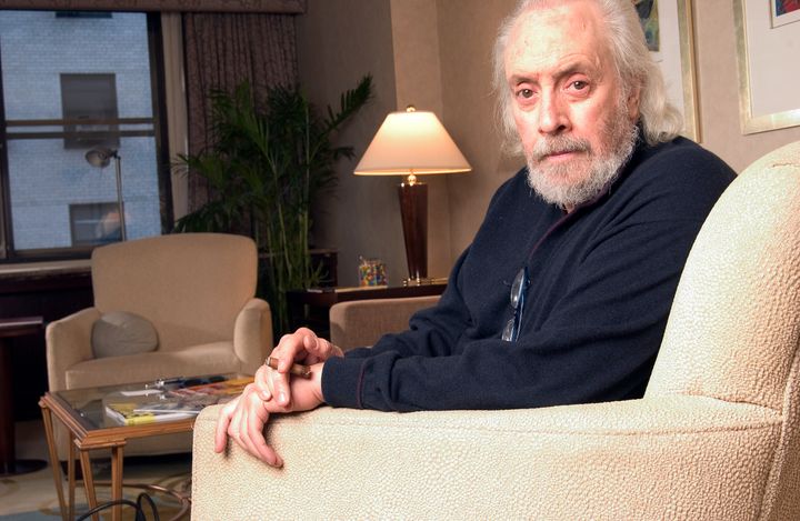 Screenwriter Robert Towne poses at The Regency Hotel in New York on March 7, 2006.