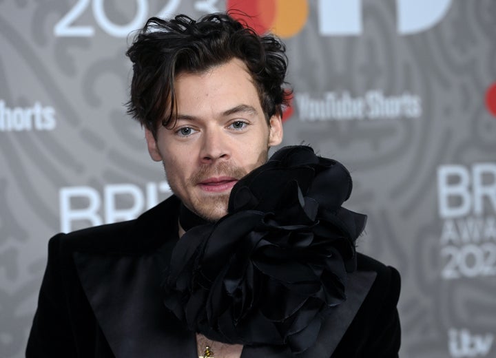 Harry Styles at last year's Brit Awards