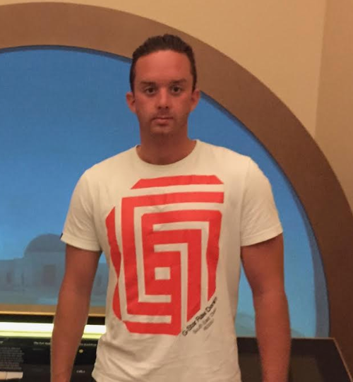 Randy, the author's son, is pictured in 2015.