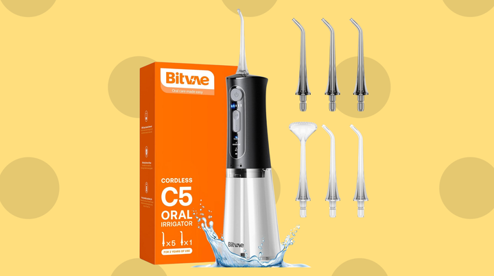 This water flosser is on sale for under $20 today on Amazon.