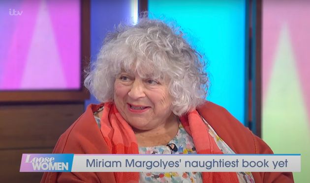 Miriam Margolyes on Thursday's edition of Loose Women