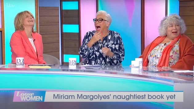 Miriam caught the Loose Women team panel off guard with her very rude outburst