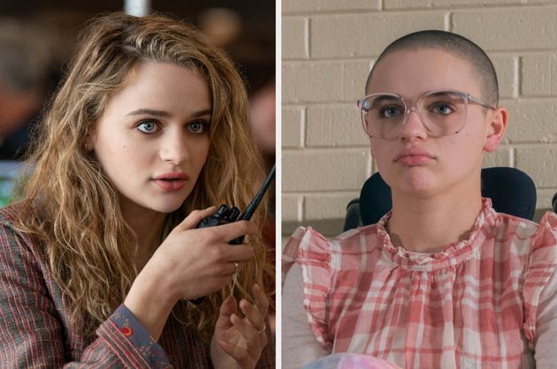 Joey King in A Family Affair (left) and The Act (right