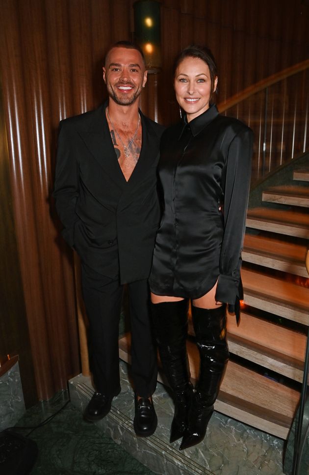 Matt Willis and Emma Willis at an event in January