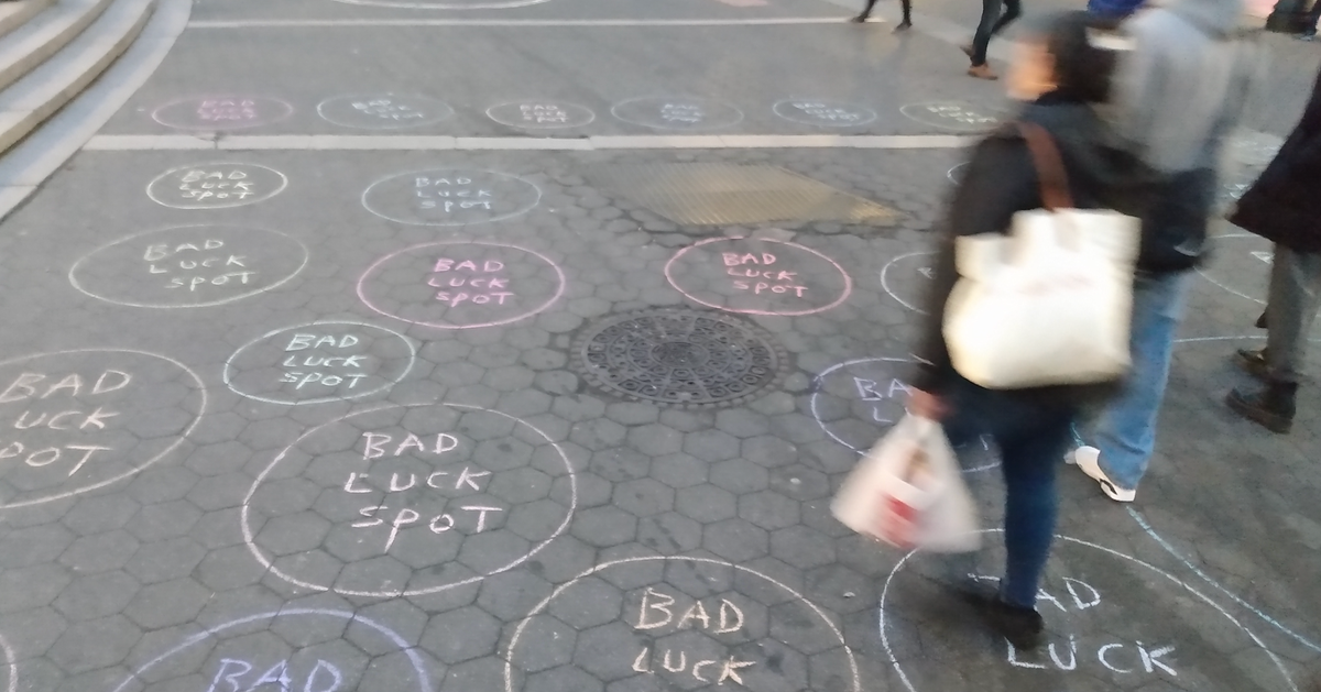 NextImg:I Thought Stepping In A 'Bad Luck Spot' Ruined My Wedding. Then I Met The Man Who Drew It.
