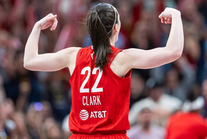 Clark was the No. 1 pick at the WNBA draft earlier this year.