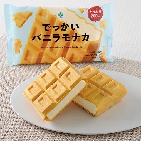 ファミマル でっかいバニラモナカ