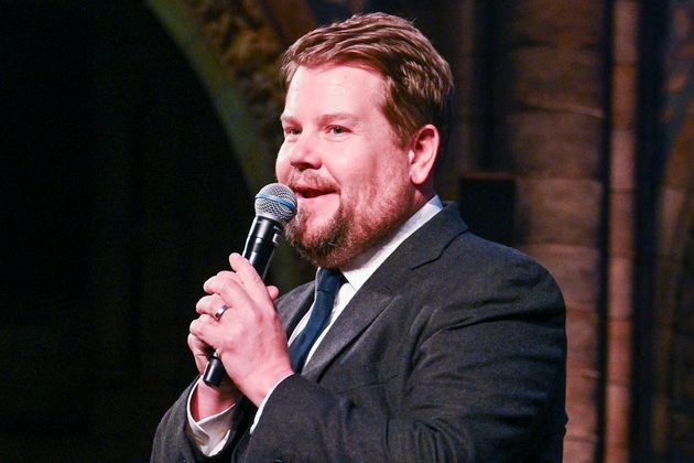 James Corden at a gala event in London earlier this year