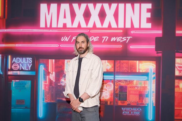 Ti West at the French premiere of MaXXXine