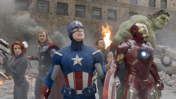 "The Avengers" is now available to watch in the language of the Lakota people. In this photo from the film, Scarlett Johansson is seen as Black Widow, Chris Hemsworth plays Thor, Chris Evans is Captain America, Jeremy Renner plays Hawkeye, Robert Downey Jr. is Iron Man and Mark Ruffalo plays The Incredible Hulk.
