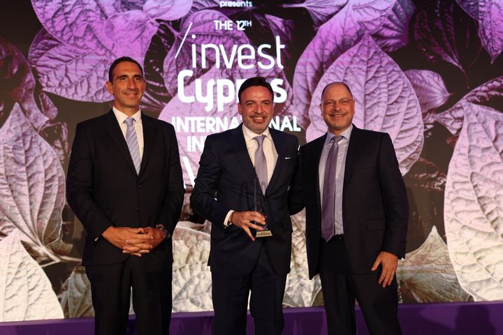 Τα βραβεία Invest Cyprus International Investment Awards που διοργανώνονται από τον οργανισμό Invest Cyrpus, τον επίσημο οργανισμό της Κύπρου για την προσέλκυση ξένων επενδύσεων.