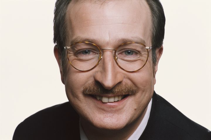 Radio DJ Steve Wright pictured in the mid-1990s
