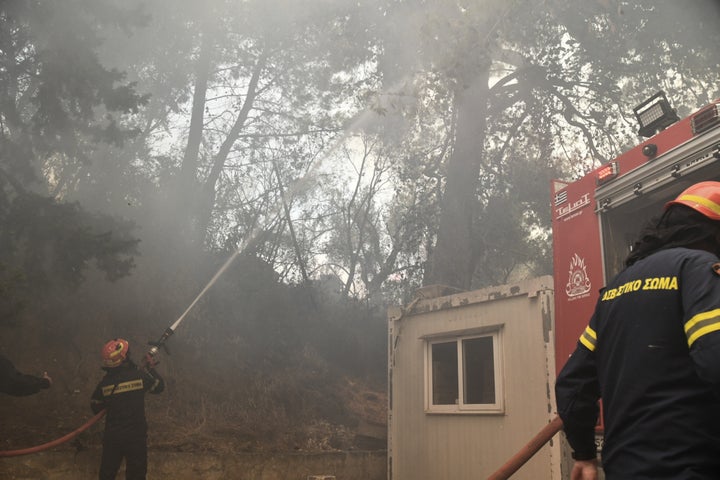 Πυρκαγιά στην περιοχή Γηροκομειό της Πάτρας, Τρίτη 9 Ιουλίου 2024