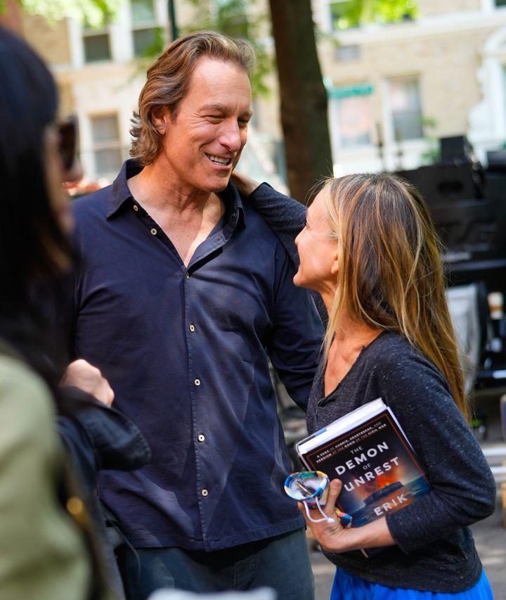 Corbett and longtime co-star Sarah Jessica Parker have recently been spotted filming the third season of Max's "And Just Like That" in New York. 