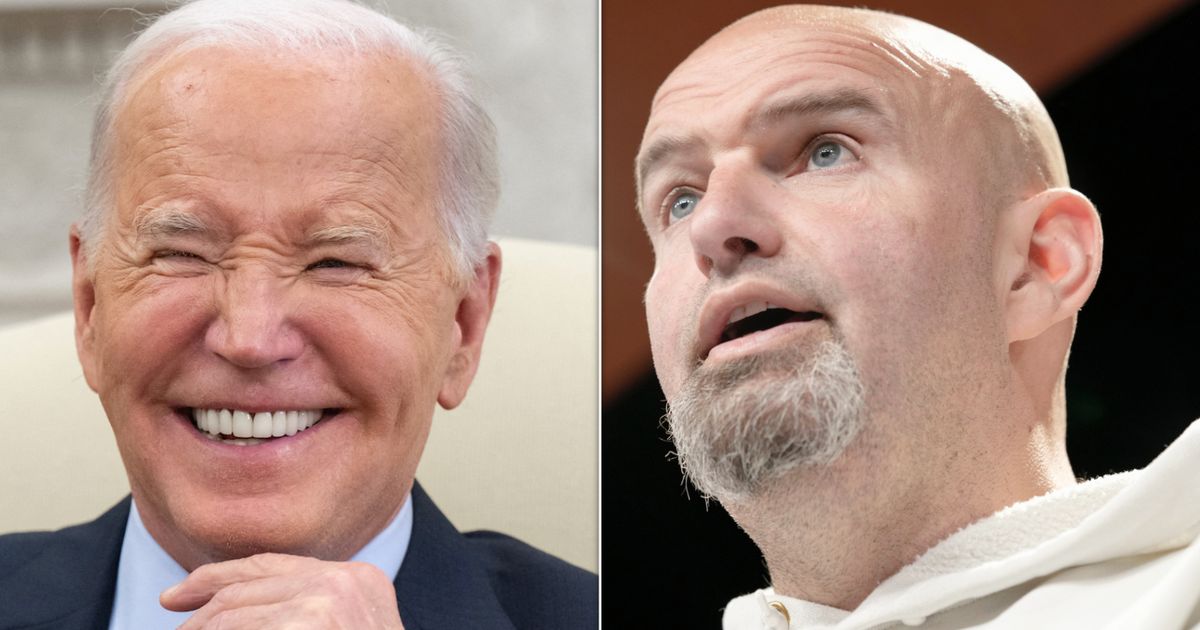 Sen. John Fetterman Suggests Joe Biden Borrow From Donald Trump's Playbook