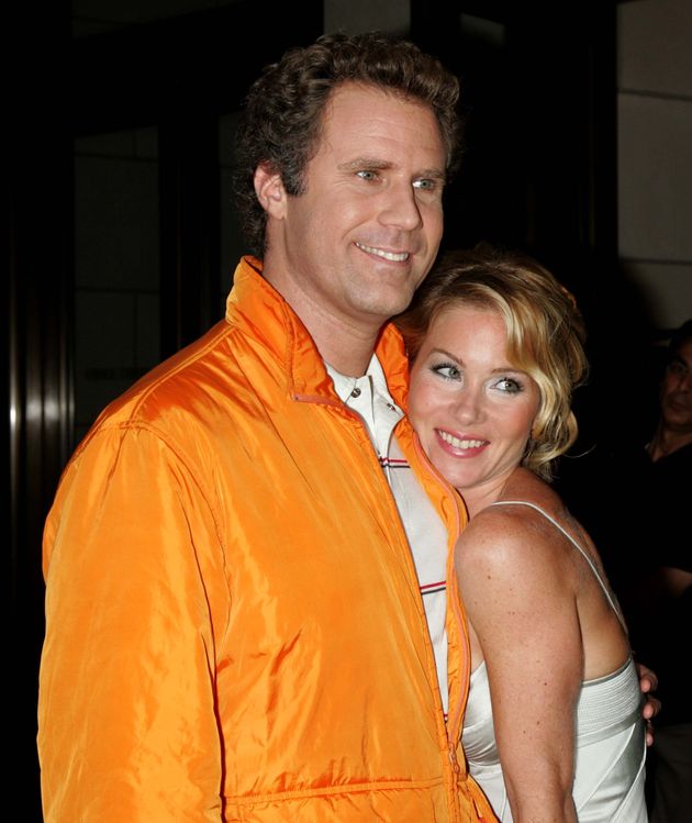 Will Ferrell and Christina Applegate at the Anchorman premiere in 2004