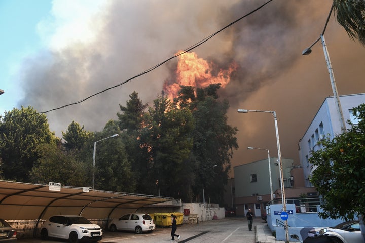 Το Καραμανδάνειο Νοσοκομείο στην Πάτρα.